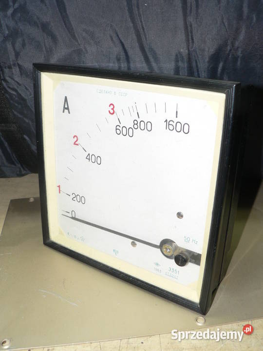 amperomierz tablicowy 1600 A 50H Pozostałe