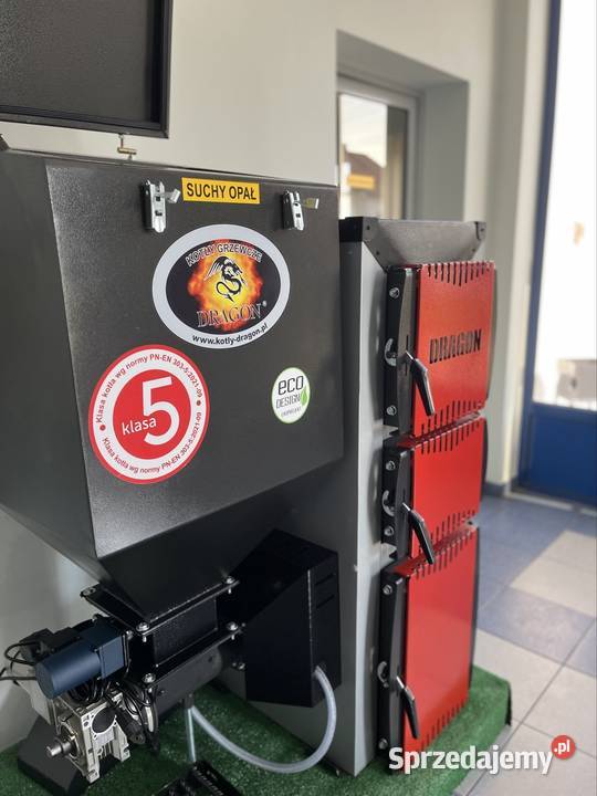 Kocioł DRAGON TECHNIX PELLLUX 12kW Piaseczno