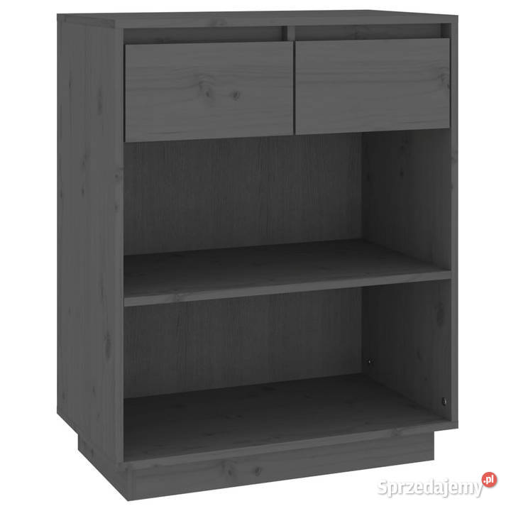 Szafka szara 60x34x75 lite drewno sosnowe Warszawa