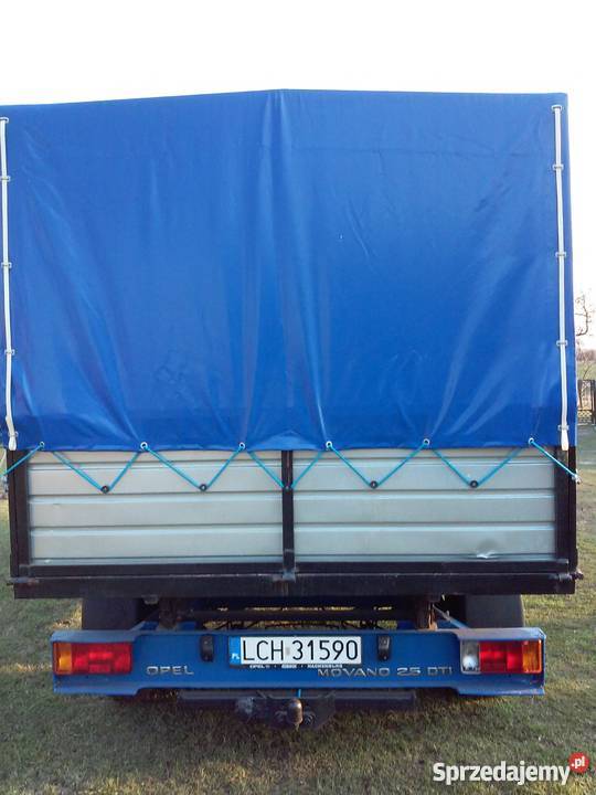 Opel Movano 25 DTi WYWROTKA Skrzynia 370m x 2m Chełm