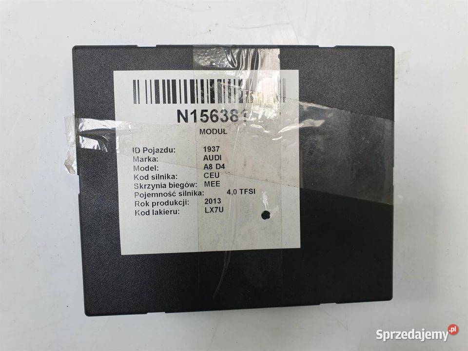 MODUŁ AUDI A8 D4 4H0907064CD Pozostałe kujawsko-pomorskie Lipno