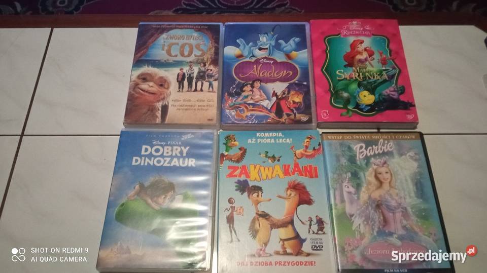 Filmy DVD Disney wszystko sprzedam Wrocław