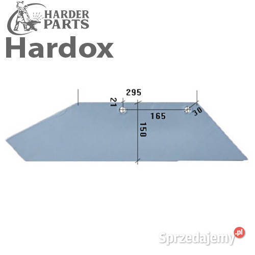 Lemiesz 300ha HARDOX 306196P części do pługa Suwałki