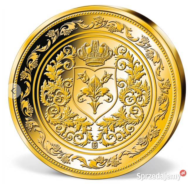 Kolekcjonerski numizmat Mona Lisa Leonarda da Numizmatyka Warszawa sprzedam