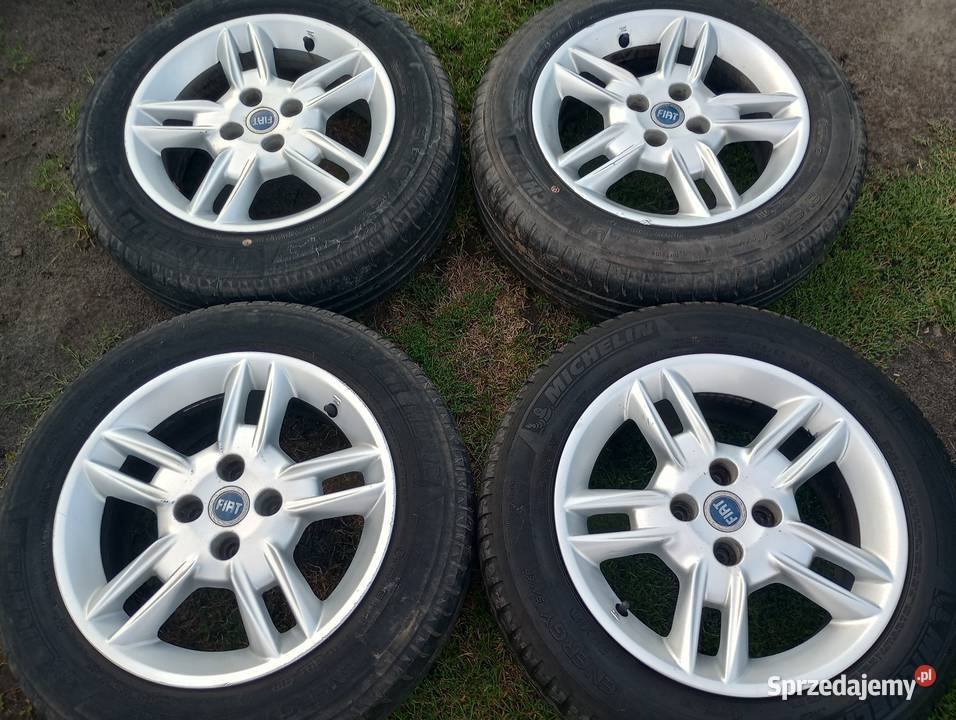Alufelgi 15 4x98 et33 FIAT 500 Linea Fiorino Fiat OE kujawsko-pomorskie Włocławek sprzedam