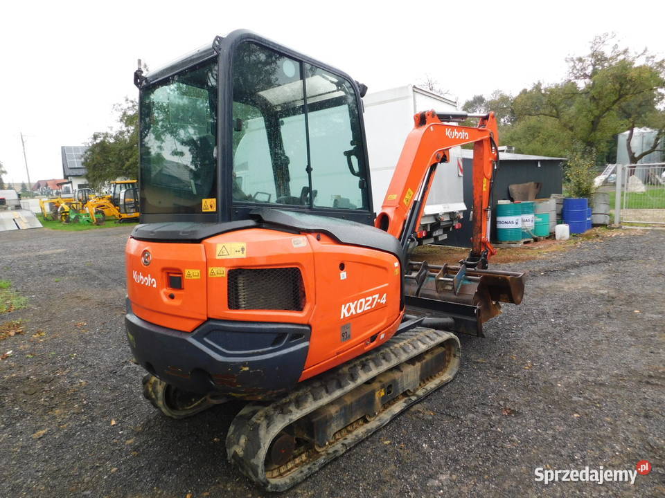 Mini koparka Kubota Kx0274 waga 27 3 Kraków sprzedam