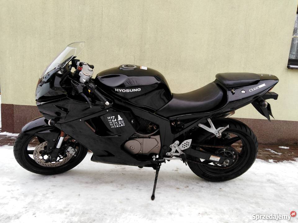 HYOSUNG GT125R Kat B 2009R Zarejestrowany w świętokrzyskie Wodzisław