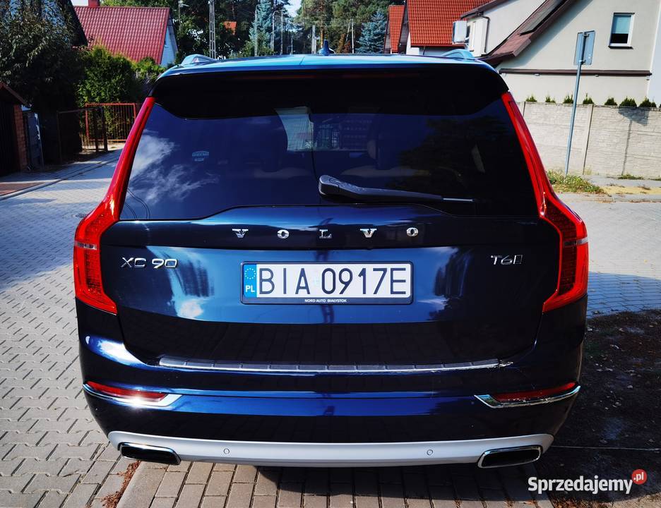 VOLVO XC90 T6 AWD INSCRIPTRION automatyczna podlaskie Grabówka
