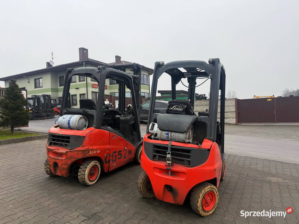 wózek widłowy LINDE H16T H20T Triplex 520m 560m łódzkie