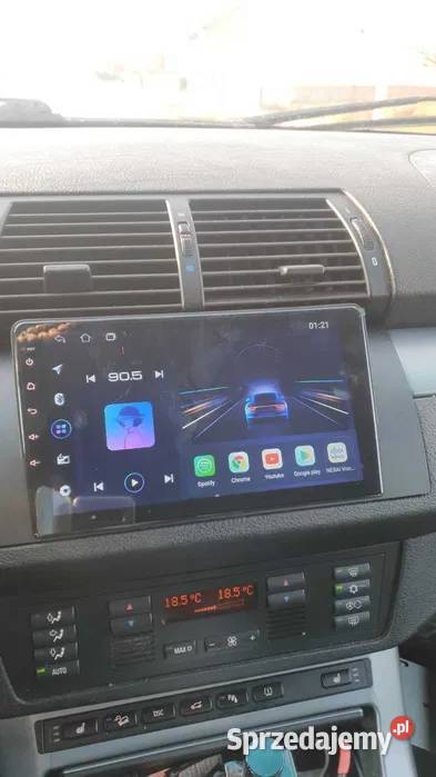 Radio 2din Android 12 BMW e39 X5 wifi gps Ożarowice