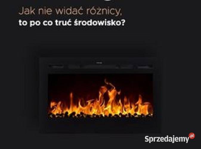 Kominek LED Majestic 45 czarnyRabat Prokowo