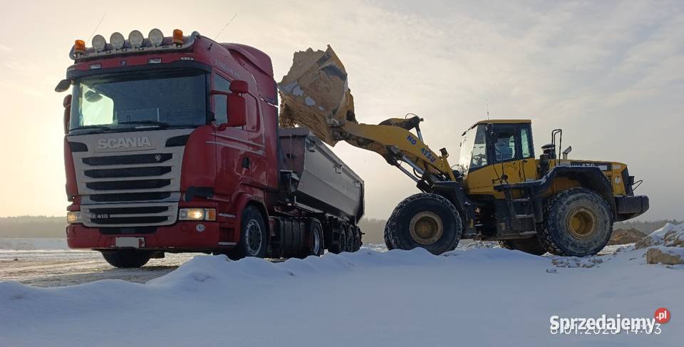 Usługi transportowe koparka ładowarka sprzedaż Koniecpol