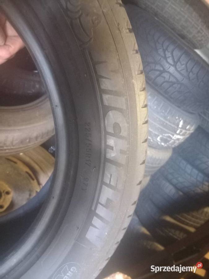 Sprzedam opony Michelin 22555 17tki sprzedam