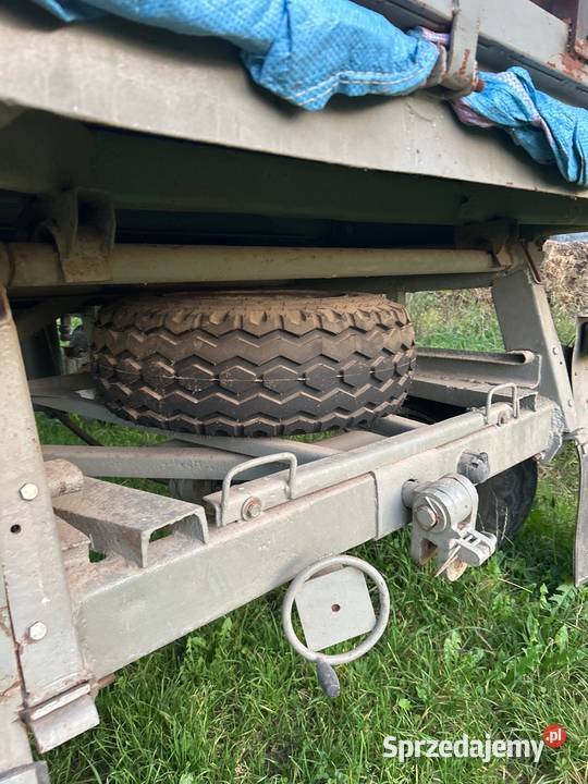 Przyczepa d47 rolnicza z kiprem nieuszkodzony Skała