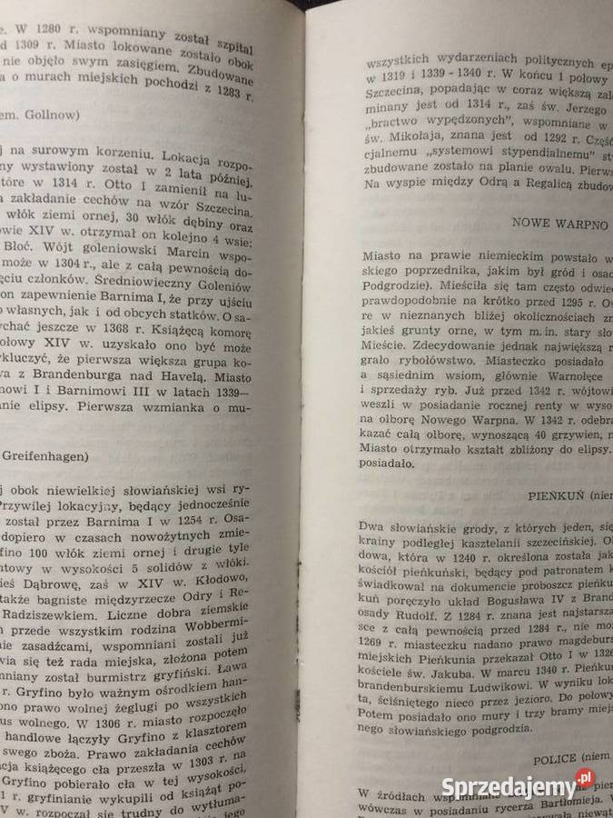 186 Miasta Księstwa Szczecińskiego Do Połowy Szczecin