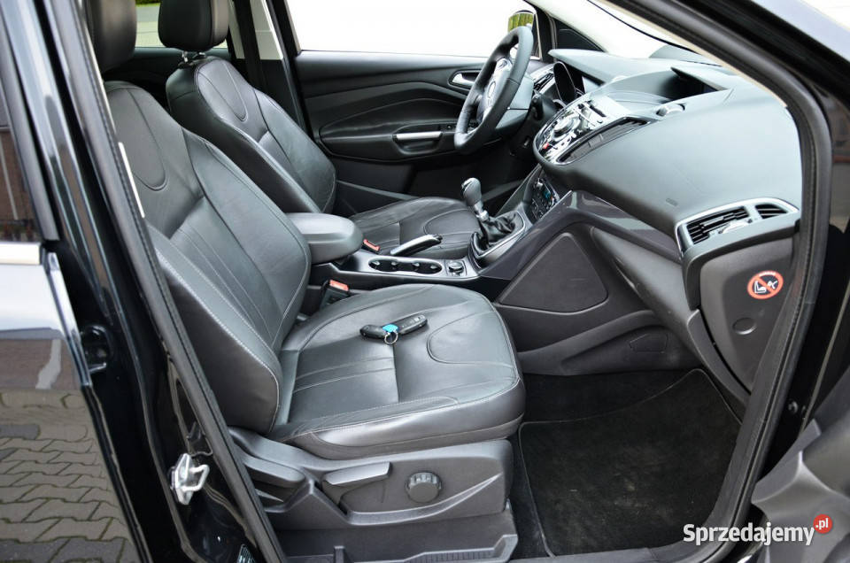 Ford Kuga 20 TDCI 163 LED Kamera Skóra II 2012 wspomaganie kierownicy Ostrów Mazowiecka