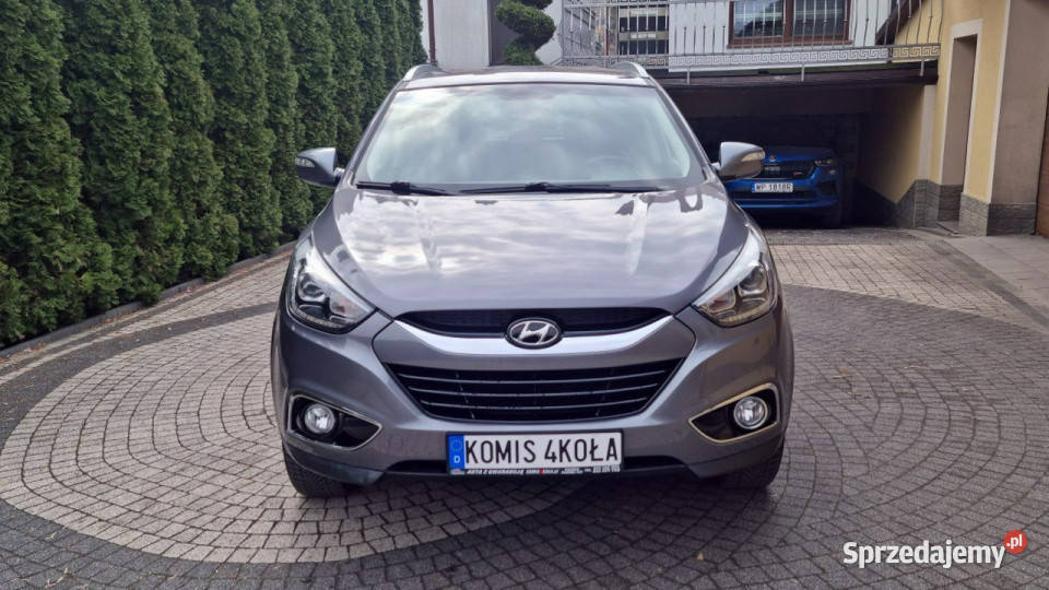 Hyundai ix35 Serwis 4x4 166 PółSkóry GWARANCJA światła przeciwmgielne Płońsk sprzedam
