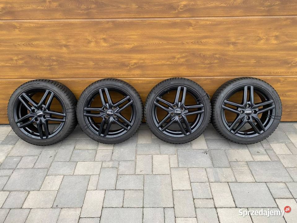 Koła zimowe aluminiowe opony i felgi Fiat 500 wielkopolskie Kępno sprzedam