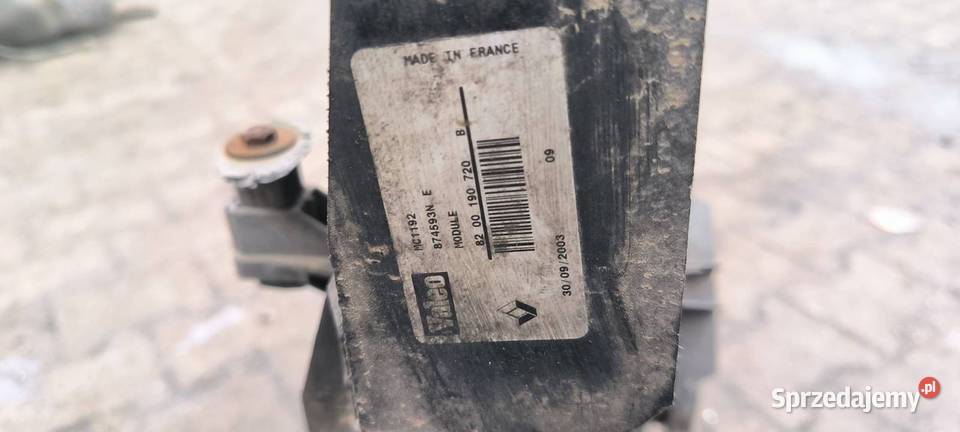 PAS PRZEDNI CHŁODNICE NISSAN INTERSTAR MASTER II Lipno