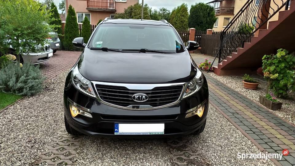 Kia Sportage 2012r 17Crdi Zadbana Czarna Kia Toruń