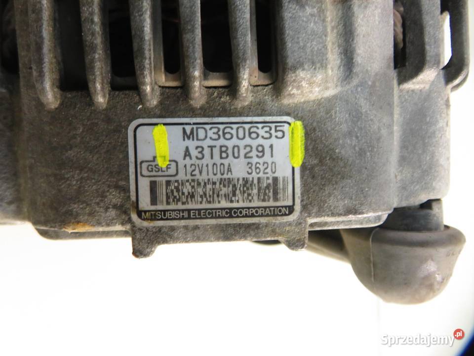 ALTERNATOR MITSUBISHI PAJERO PININ 20 GDI Układ elektryczny silnika sprzedam