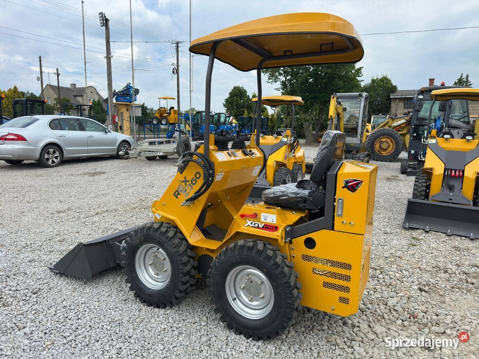 Nowa Miniładowarka XGV REX Z360 z 2026r Waga 827 Ładowarki rolnicze Złoczew