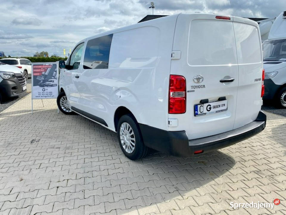 Toyota ProAce SALON DOKA 6osobowy 20 122 DŁUGA ABS Toyota Leszno
