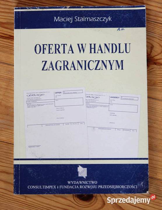 w Handlu Zagranicznym Maciej Stalmaszczyk kompendium, repetytorium, opracowanie