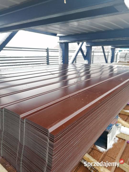 Blacha trapezowa T7 niski profil Brązowa 8017p Sokołów Małopolski sprzedam
