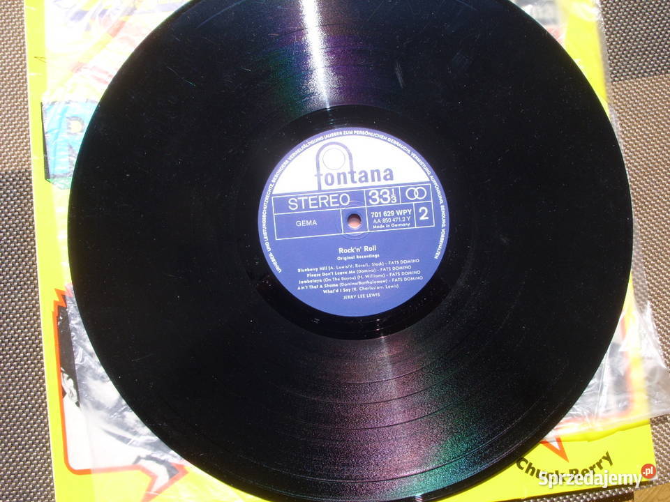 WINYL LP ROCK N ROLLF DOMINO CHBERRY LEE LEWIS płyta winylowa Wołów