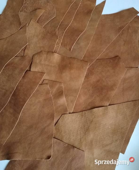 Skóra 340 g Licowa Włoska średnie i małe kawałki