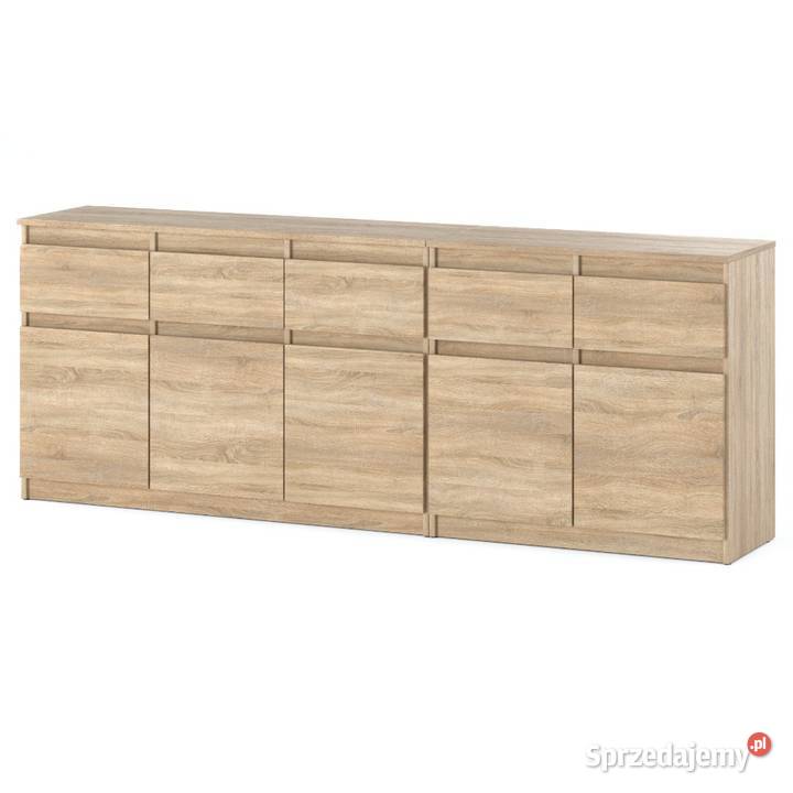 Komoda Drewniana Nowoczesna Szafka Best Oleksa 5 75cm Elbląg