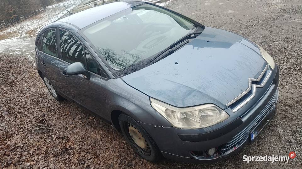 Citroen C4 16 HDi 2007r klima hak pdc Środa Śląska