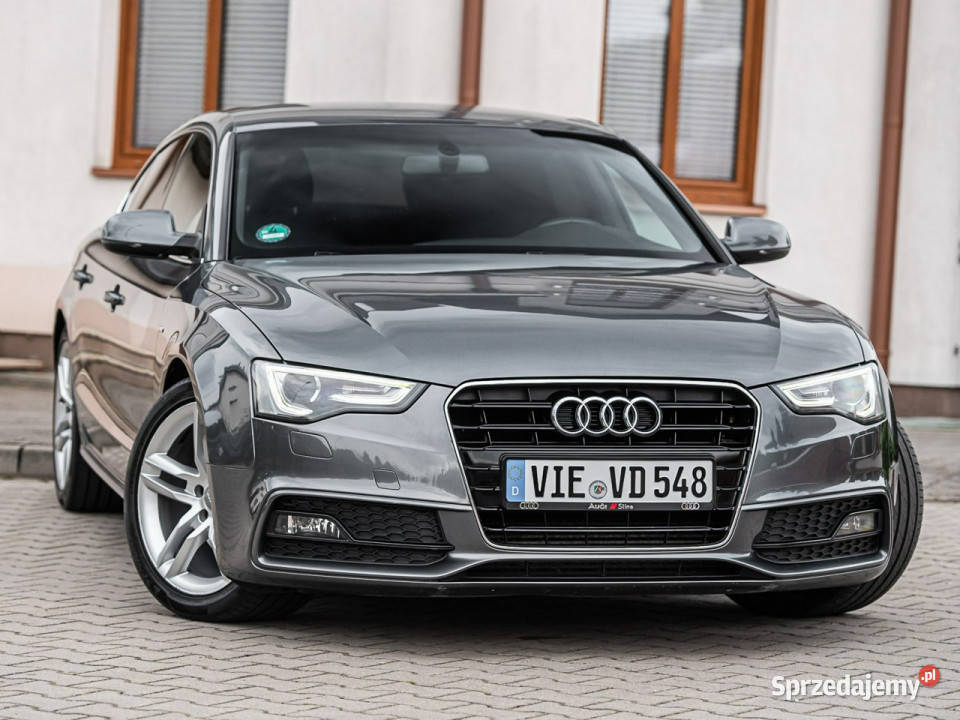 Audi A5 SLine 18T 170 Manual Super Stan isofix Samochody osobowe Zwoleń