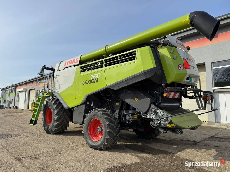 KOMBAJN CLAAS LEXION 760 Z HEDEREM VARIO