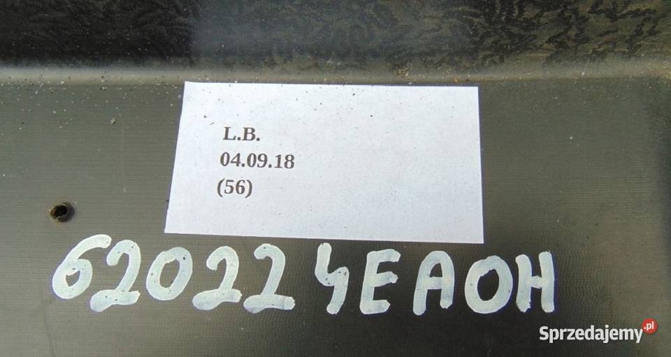 ZDERZAK PRZÓD NISSAN QASHQAI II 2013 620224EA0H wielkopolskie Nowy Tomyśl