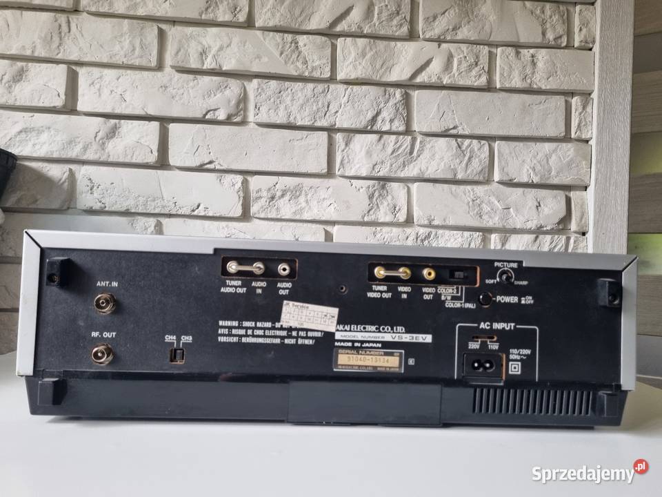 Video magnetowid VHS AKAI VS3EV 1983 TV i Video Solnica
