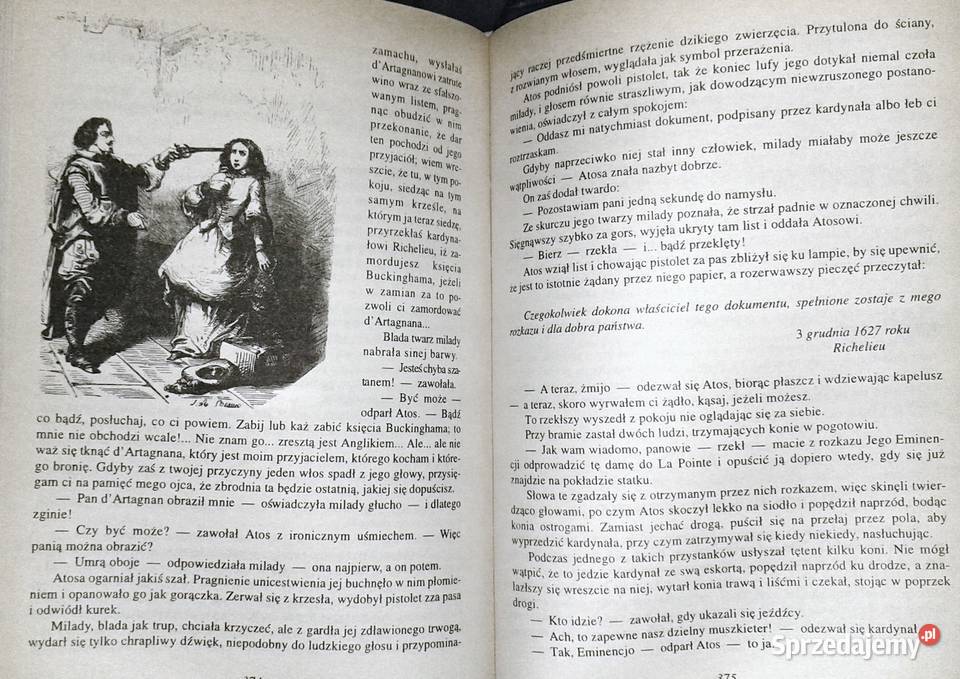 Trzej muszkieterowie Aleksander Dumas Rok wydania 1996