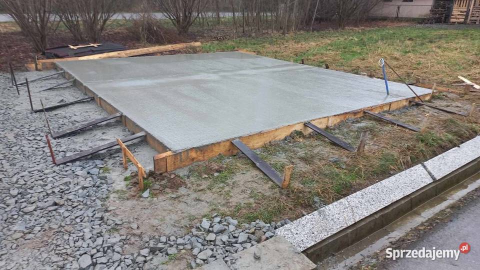 BETON FUNDAMENTY SCHODY TARASY SOLIDNIE I BEZ Kwiatkowice