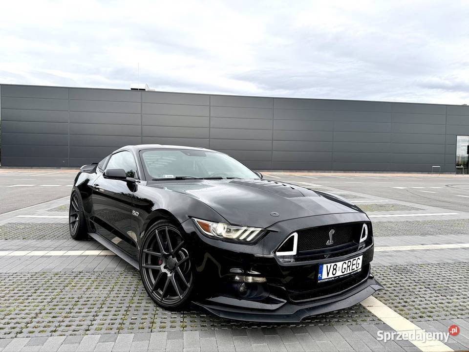 Śliczny Mustang 50 GT V8 2016r bezwypadkowy kamera cofania Świdnica sprzedam