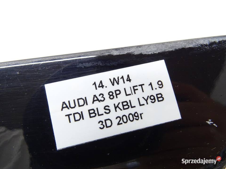 LISTWA DRZWI PRAWA PRAWY PRZÓD PRZEDNIA AUDI A3 sprzedam