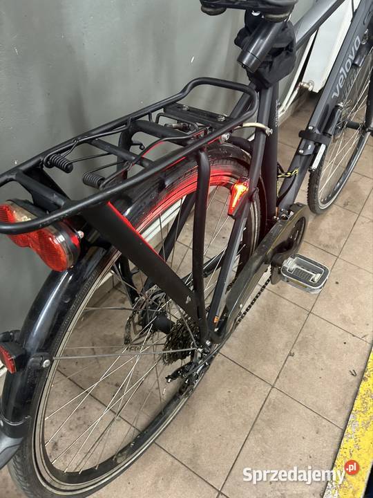 Rower aluminiowy męski Velova oswietlenie tył Miejskie Goleniów sprzedam
