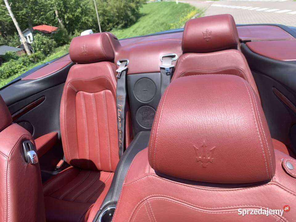 Maserati Grancabrio 2011r 82 Bezwypadek mazowieckie Warszawa