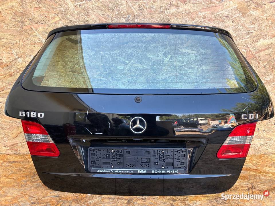 Mercedes B klasa W245 kod lak 696 KLAPA Słowikowo