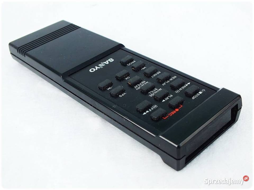 Pilot SANYO A05800 do magnetowidów VHS ORYGINAŁ lubuskie