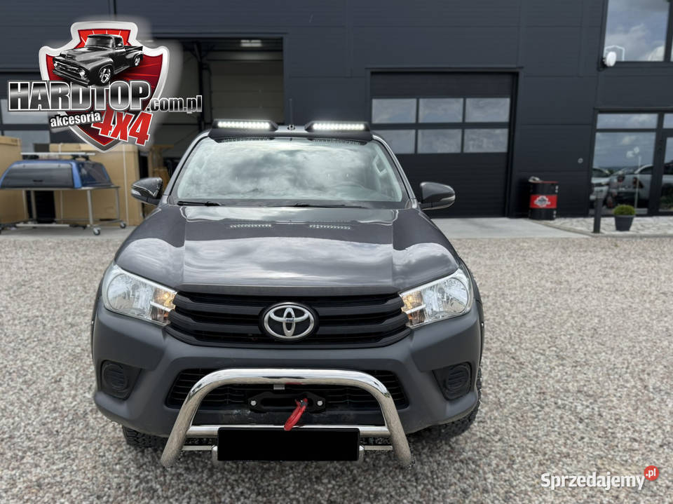 Orurowanie Toyota Hilux Niskie Kły Baranek Chrom Pozostałe