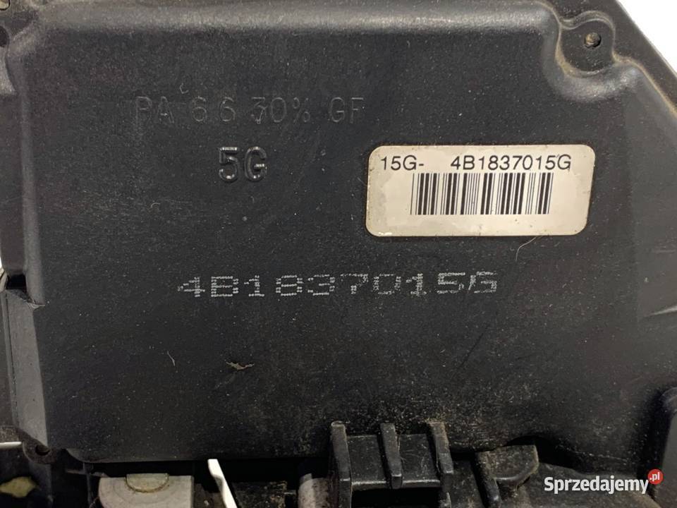 ZAMEK DRZWI LEWY PRZÓD AUDI A4 B6 SedanLimuzyna osobowe