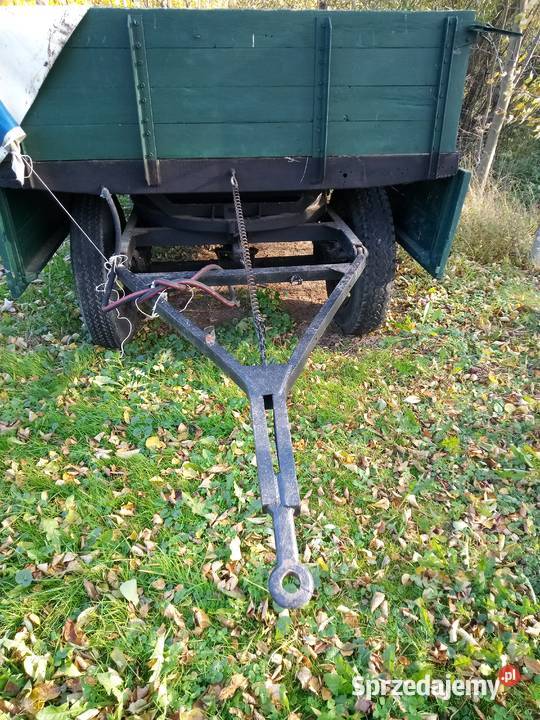 Przyczepa rolnicza sprzedam zamienię Nowy Żmigród