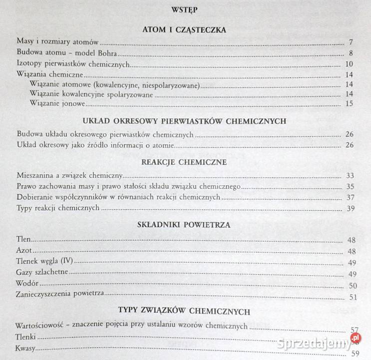 Chemia Repetytorium ginazjalisty Joanna Pabian Rok wydania 2012 lubelskie Chełm