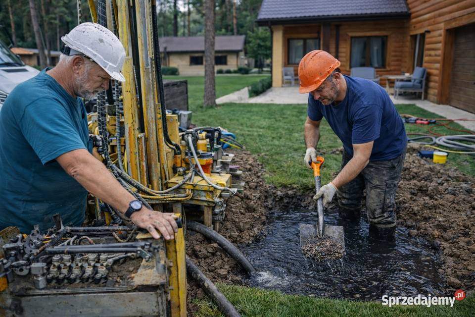 Wiercenie studni Warszawa100 z przyłączem do Pozostałe Warszawa prace ogrodowe